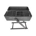 Outdoor BBQ grill charcoal grill with folding stand